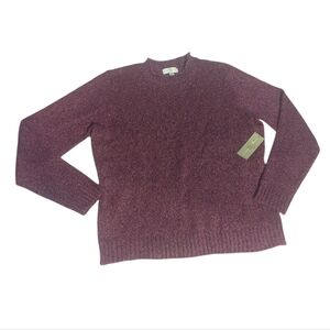 🍁 3/$15 NWT Studio Works Mock Neck Sweater Large